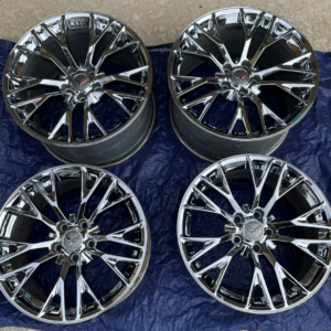 REAL GM OEM CHROME C7 Z06 Corvette Wheels RIMS OEM 19x10 / 20x12 2014-2019