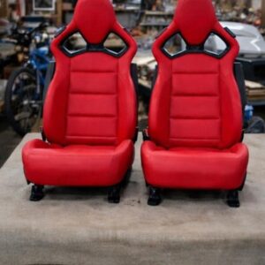 2014-2019 C7 Red Competition Seats
