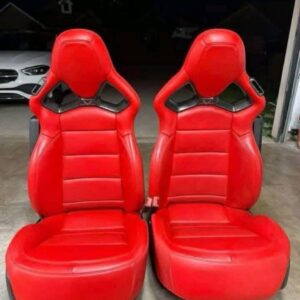 Brand new C7 Corvette Adrenaline Red Competition seats